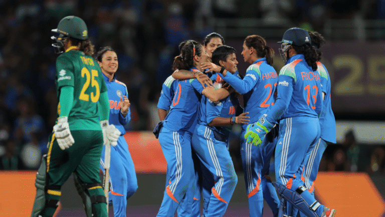 INDIA CHAMPIONS! Team India Women Lift Maiden ICC Women's World Cup Trophy After Thrilling Victory Over South Africa image